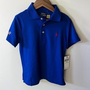 NWT 4/4T Boys Polo by Ralph Lauren Performance Shirt